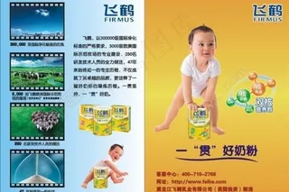 飞鹤宣传页图片