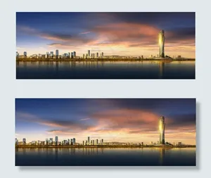 简约地产海报