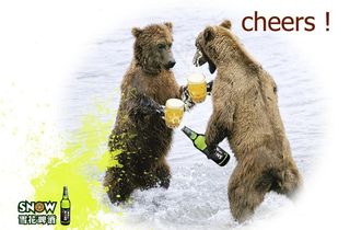 创意啤酒广告图片