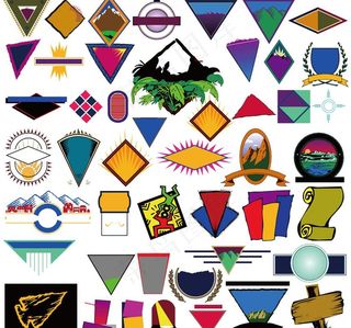 装饰图案几何图案报头图片