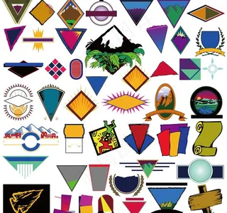 装饰图案几何图案报头图片