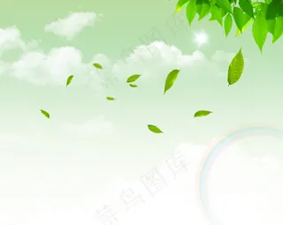 清新背景矢量源文件素材图片