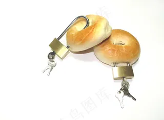 面包创意广告摄影图片