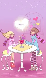 情人节卡通插画