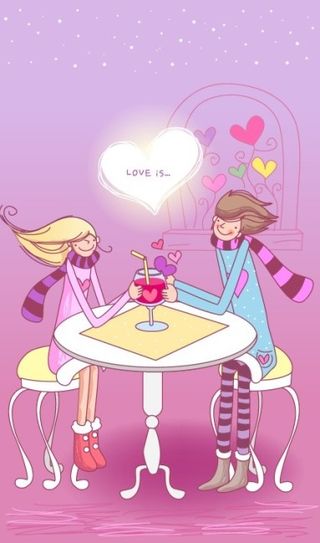 情人节卡通插画