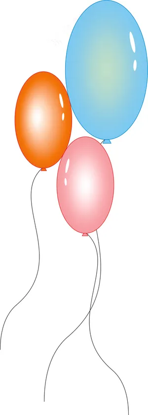 红黄蓝卡通风矢量幼儿园气球活动道具海报