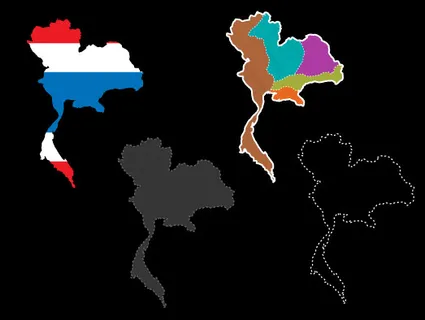 国家地图背景矢量素材