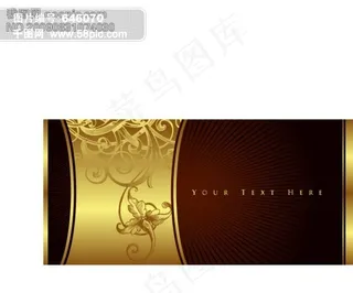 高档精致花纹背景