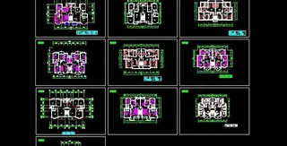 某住宅小区多层 多户型混砖结构施工...