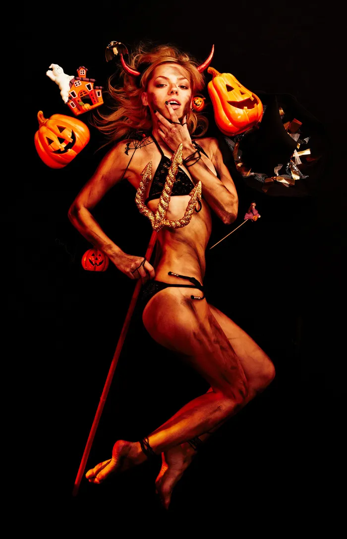 南瓜灯别墅和女恶魔