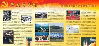 庆祝建党90周年 伟大的成就