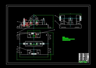 轴承座镗床夹具装配图
