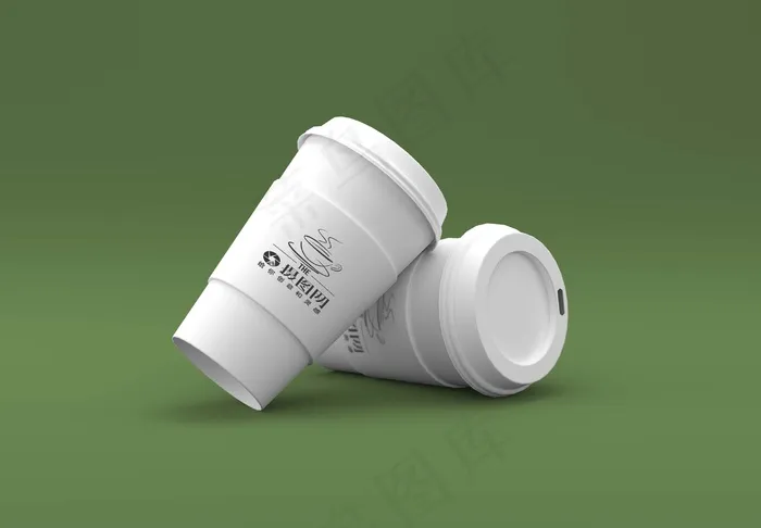 杯子样机psd模版下载