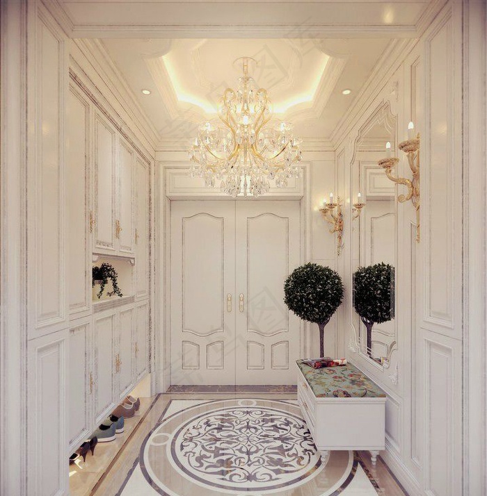 玄关设计效果图