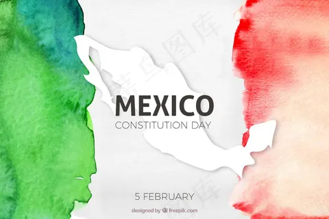 绿色背景矢量图