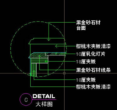 吧台CAD详图、CAD娱乐空间图纸...