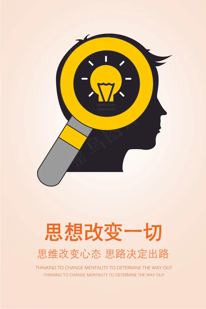 企业文化展板吸引力法则(4724X7087(DPI:300))psd模版下载