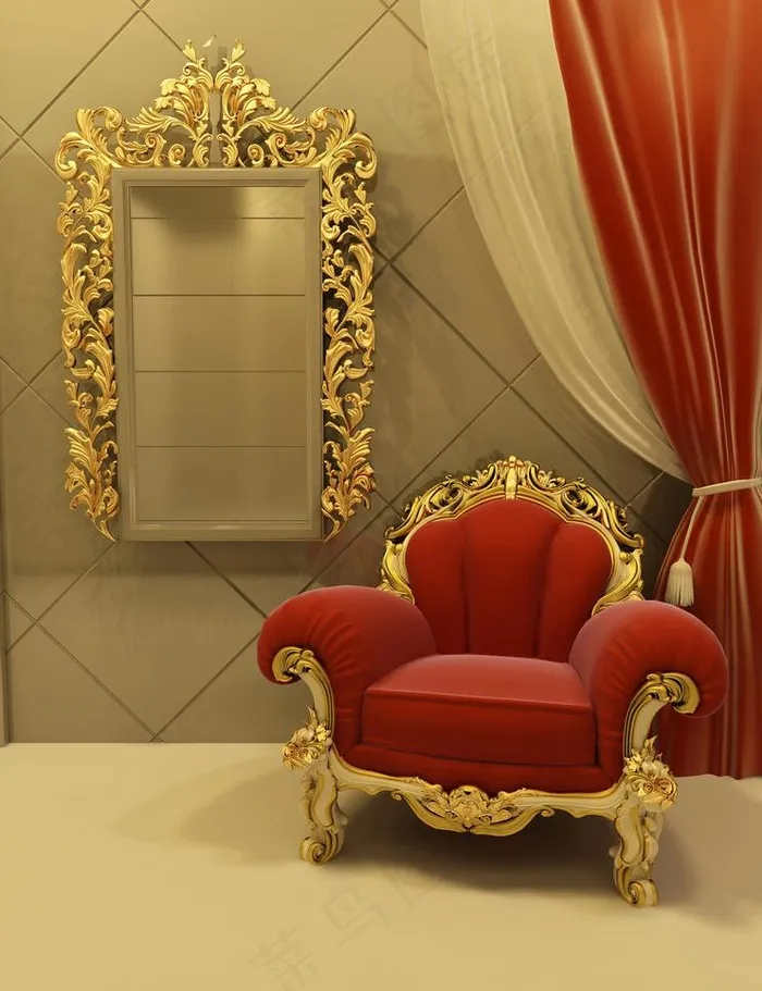 欧式沙发图片