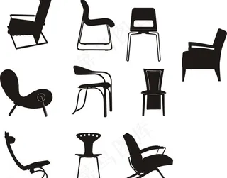 矢量椅图片