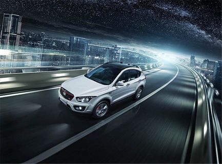 汽车宣传海报设计psd素材