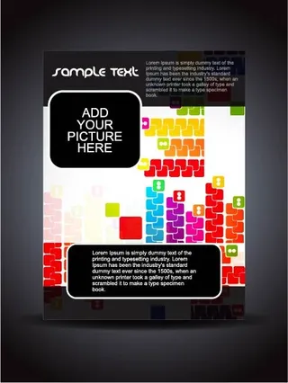 科技封面背景设计