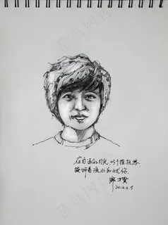 人物速写图片 人物速写图片