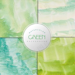 绿色背景矢量图