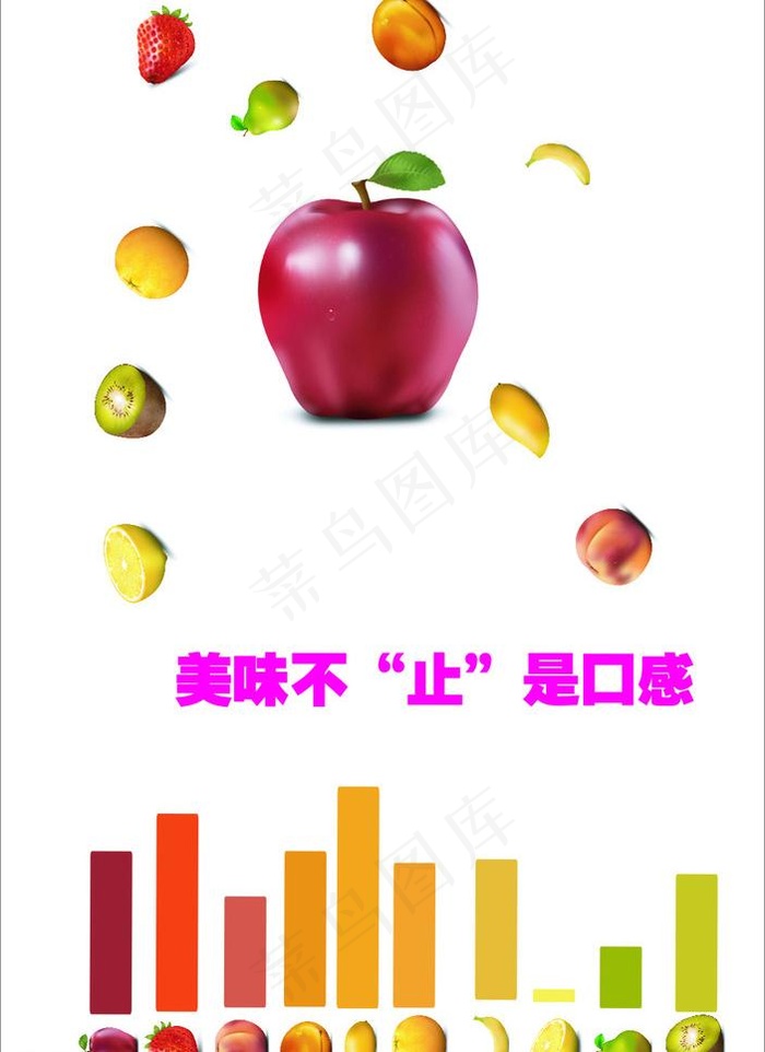 水果促销图片ai矢量模版下载