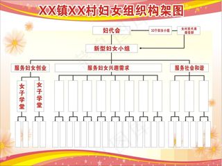 妇女协会构架图