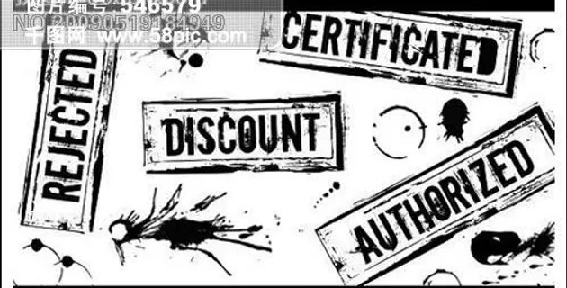 各种印章标签ps笔刷下载