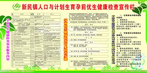 计生宣传栏原文件CDR