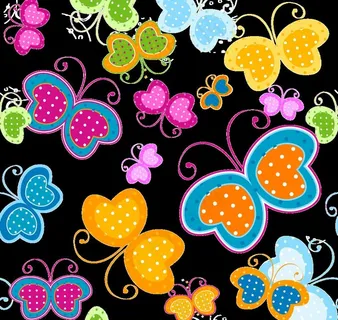多彩蝴蝶图片