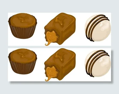 巧克力矢量图片素材