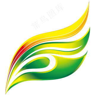 色彩亮丽扁平图形动画logo片头A...