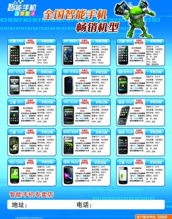 电信图片psd模版下载