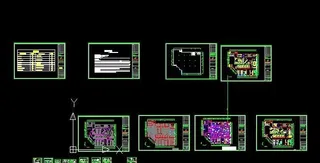 整套办公楼室内设计施工图