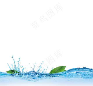 飞溅的水设计元素