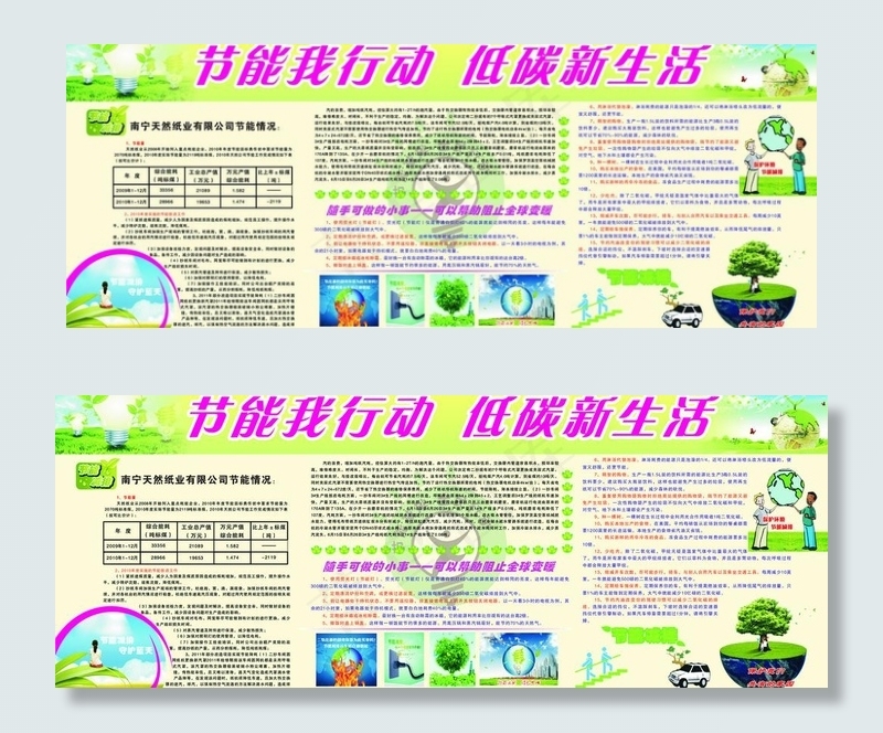 节能减排图片cdr矢量模版下载