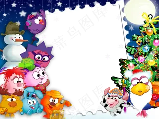 卡通相框图片