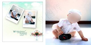 妈咪的快乐宝贝儿童相册高清PSD