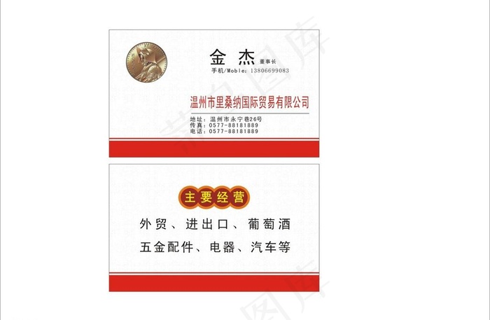 国际贸易图片cdr矢量模版下载
