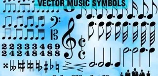 向量的音乐符号