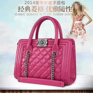 羊皮手提包淘宝女包