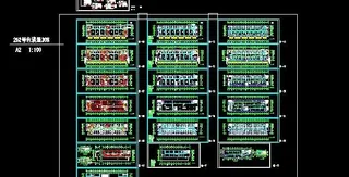 商铺宾馆综合楼强弱电气设计图