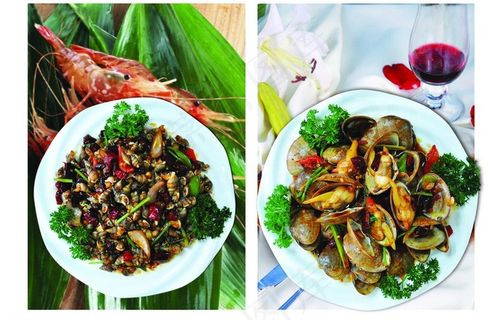 炒海鲜图片