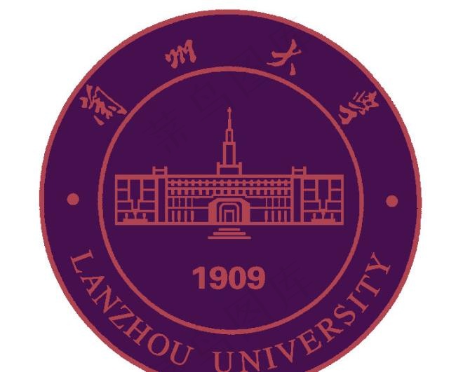 兰州大学校徽源文件psd模版下载
