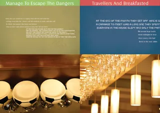 酒吧内景宣传画册