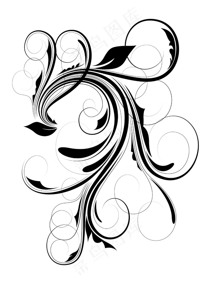 华丽的蓬勃发展设计节日