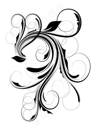 华丽的蓬勃发展设计节日