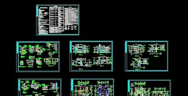 山东省泰山市二层带地下室住宅别墅建...